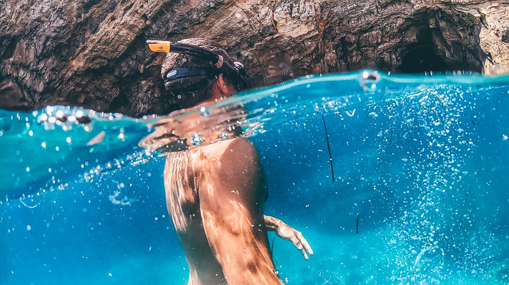 snorkel en reserva cabo San Antonio